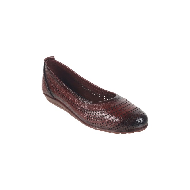 Mochi Women Maroon Casual Ballerinas (SKU: 31-752-44-36)