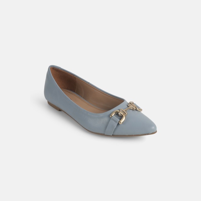 Mochi Women Blue Casual Ballerinas
