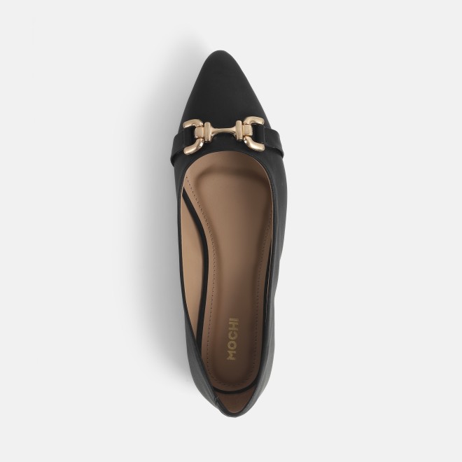 Mochi Women Black Casual Ballerinas (SKU: 31-764-11-36)