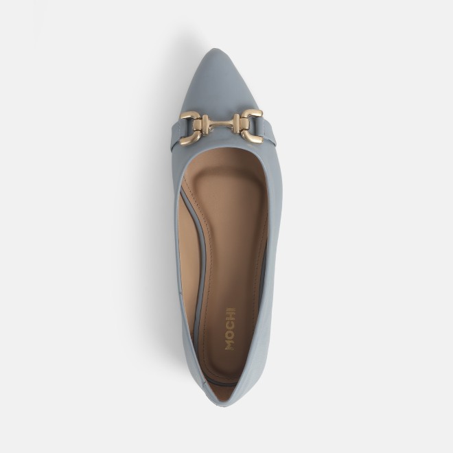 Mochi Women Blue Casual Ballerinas (SKU: 31-764-45-36)