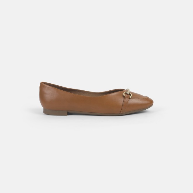 Mochi Women Tan Casual Ballerinas (SKU: 31-774-23-37)