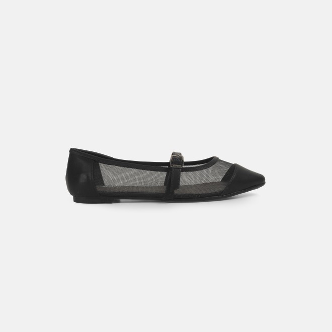 Mochi Women Black Casual Ballerinas (SKU: 31-777-11-36)