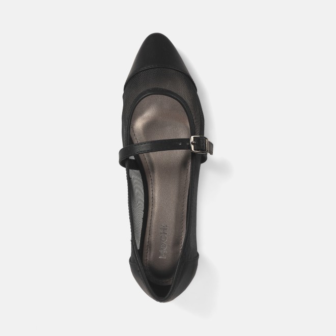 Mochi Women Black Casual Ballerinas (SKU: 31-777-11-36)