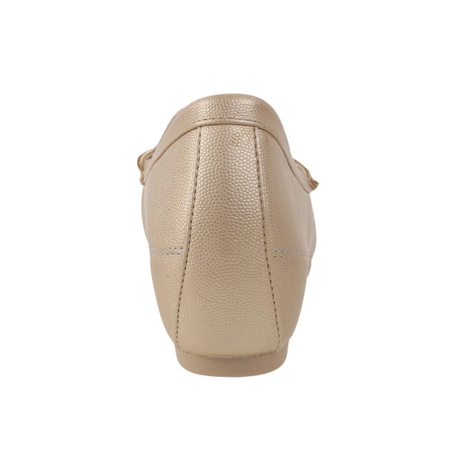 Mochi Women Gold Casual Loafers (SKU: 31-800-15-36)