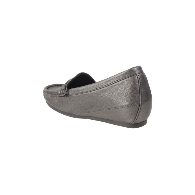 Mochi Women Gun-metal Casual Loafers (SKU: 31-800-29-38)