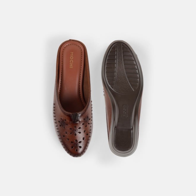 Mochi Women Rust Casual Clogs (SKU: 31-800062-91-36)