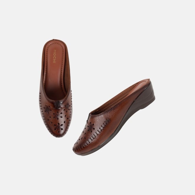 Mochi Women Rust Casual Clogs (SKU: 31-800062-91-36)
