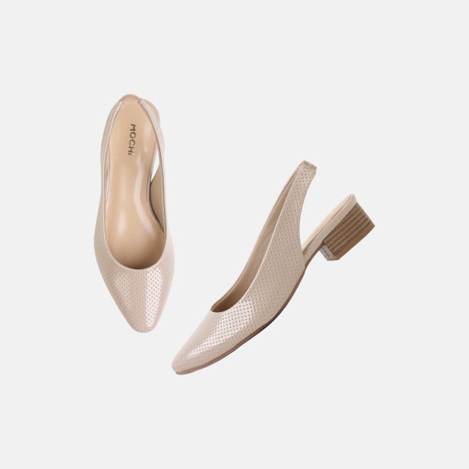 Mochi Women Beige Formal Sandals (SKU: 31-800700-20-36)