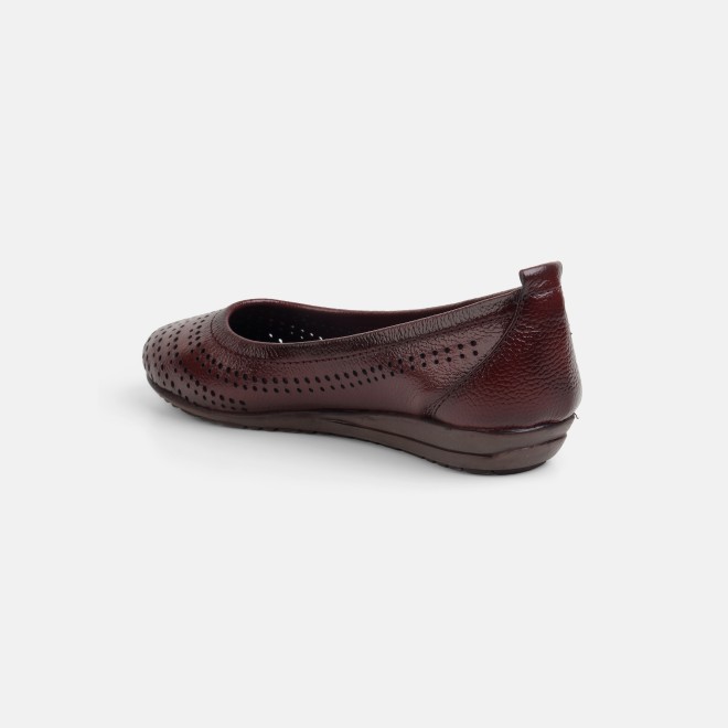 Mochi Women Maroon Casual Ballerinas (SKU: 31-800752-44-36)