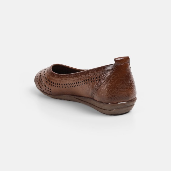 Mochi Women Rust Casual Ballerinas (SKU: 31-800752-91-35)