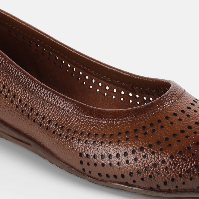 Mochi Women Rust Casual Ballerinas (SKU: 31-800752-91-35)