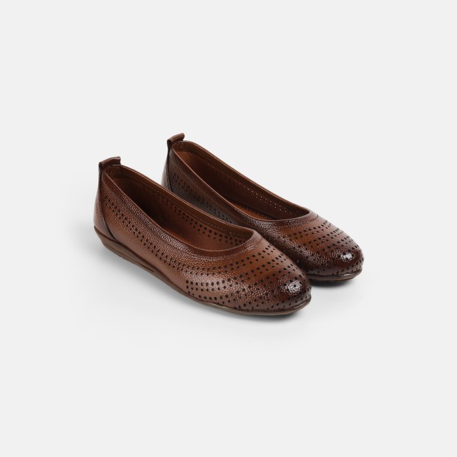 Mochi Women Rust Casual Ballerinas (SKU: 31-800752-91-35)
