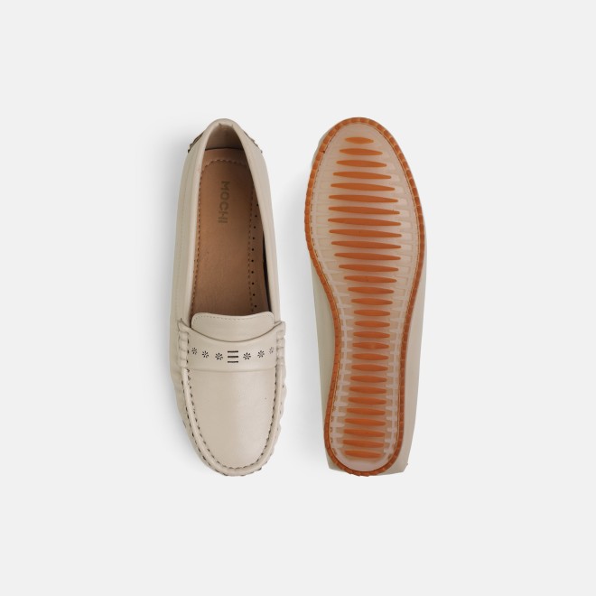 Mochi Women Light-beige Casual Loafers (SKU: 31-800934-84-36)
