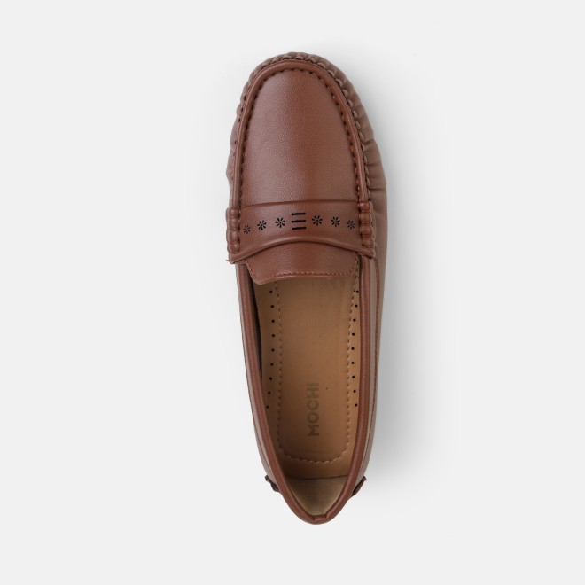 Mochi Women Tan Casual Loafers (SKU: 31-800934-23-36)
