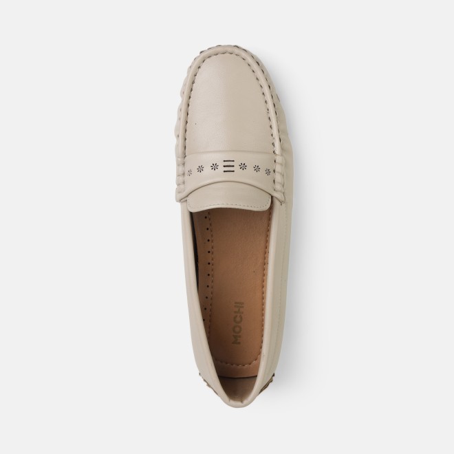 Mochi Women Light-beige Casual Loafers (SKU: 31-800934-84-36)