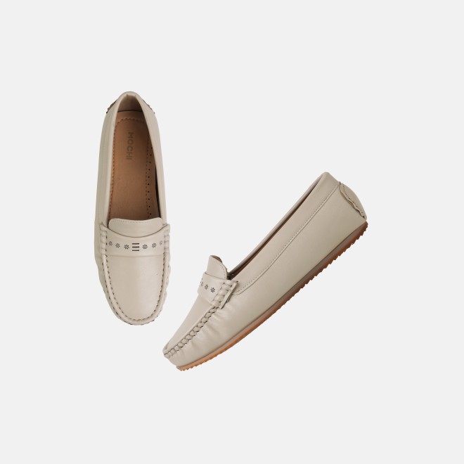 Mochi Women Light-beige Casual Loafers (SKU: 31-800934-84-36)