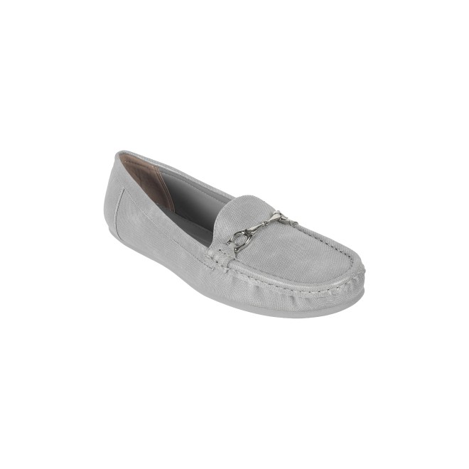 Mochi Women Silver Casual Ballerinas (SKU: 31-801-27-36)