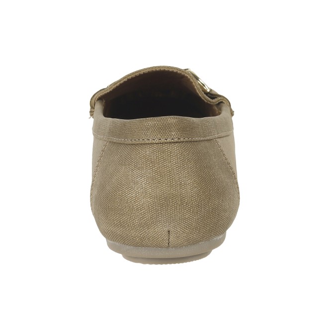 Mochi Women Gold Casual Ballerinas (SKU: 31-801-15-37)