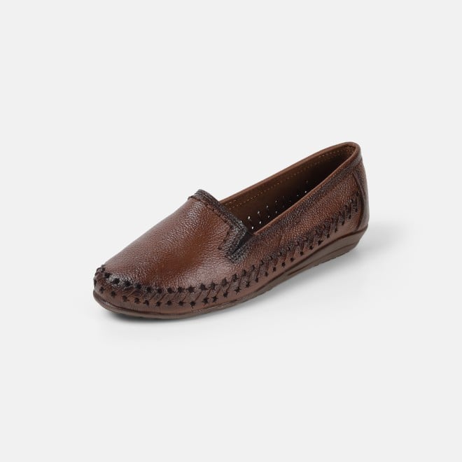 Mochi Women Rust Casual Ballerinas (SKU: 31-804737-91-36)