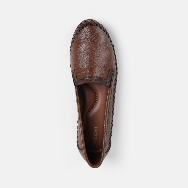 Mochi Women Rust Casual Ballerinas (SKU: 31-804737-91-36)