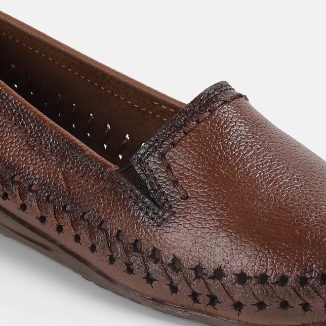 Mochi Women Rust Casual Ballerinas (SKU: 31-804737-91-36)