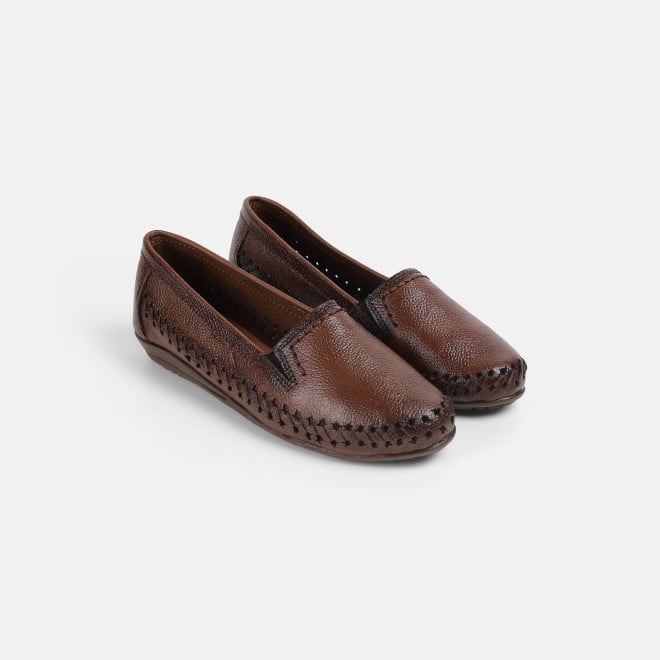Mochi Women Rust Casual Ballerinas (SKU: 31-804737-91-36)
