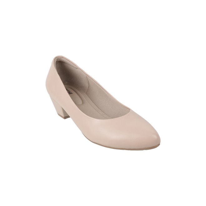 Mochi Women Beige Formal Pumps (SKU: 31-804833-20-36)