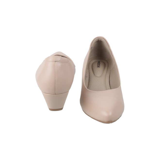 Mochi Women Beige Formal Pumps (SKU: 31-804833-20-36)