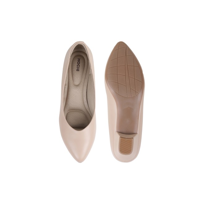 Mochi Women Beige Formal Pumps (SKU: 31-804833-20-36)