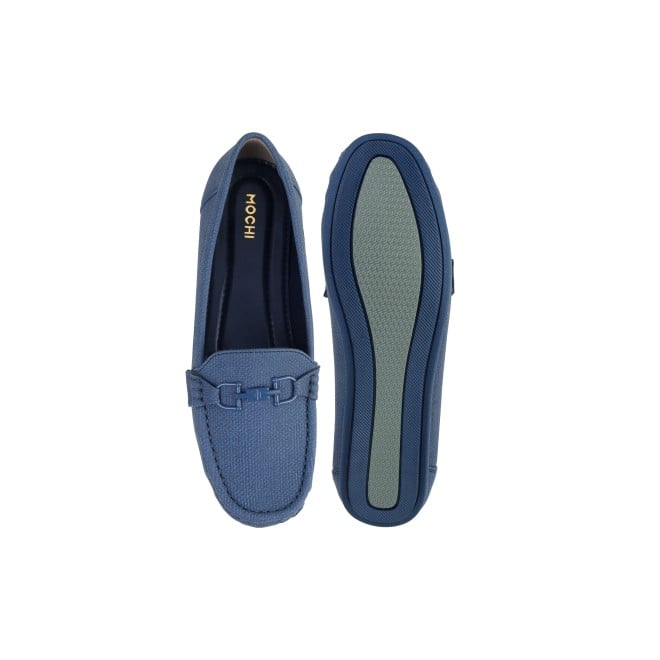 Mochi Women Blue Casual Loafers (SKU: 31-805-45-37)