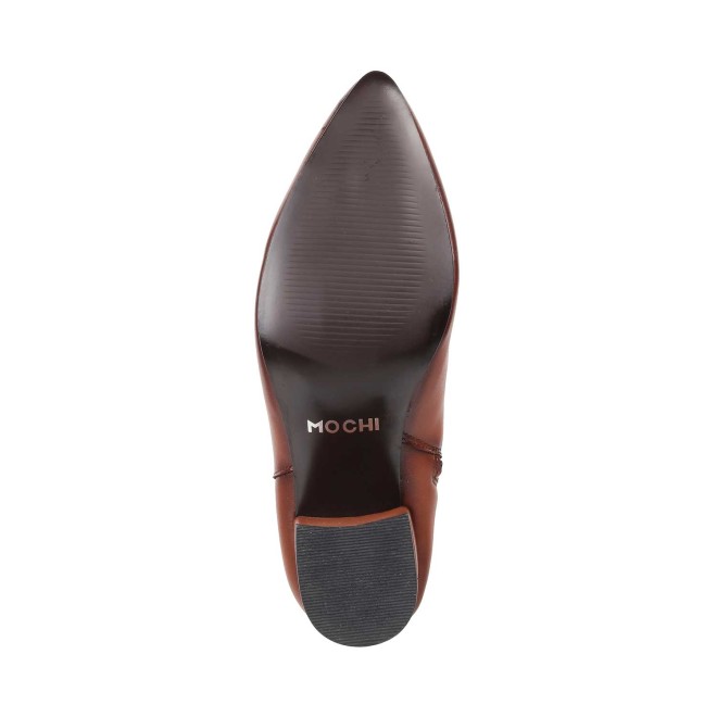 Mochi Women Tan Party Boots (SKU: 31-81-23-36)