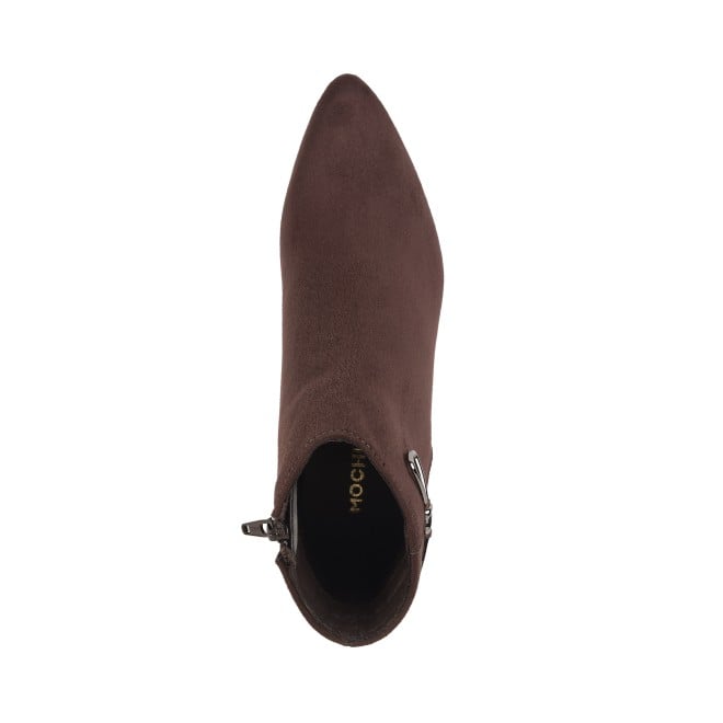Mochi Women Brown Formal Boots (SKU: 31-81-35-36)
