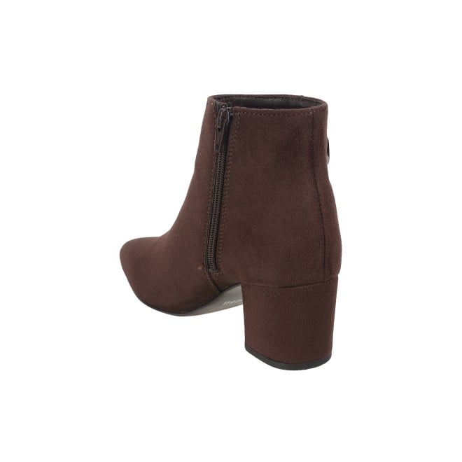 Mochi Women Brown Formal Boots (SKU: 31-81-35-36)