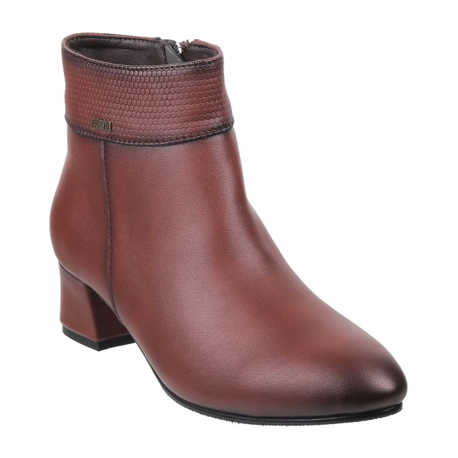 Mochi Women Maroon Party Boots (SKU: 31-82-44-36)