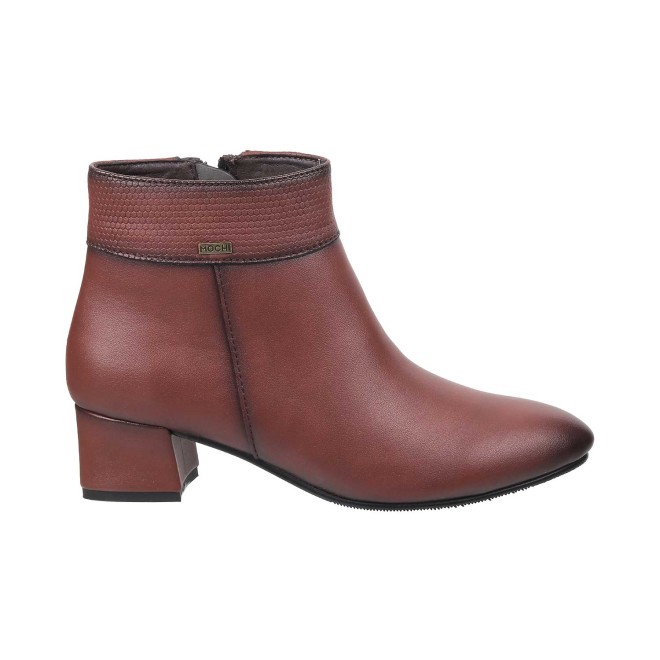 Mochi Women Maroon Party Boots (SKU: 31-82-44-36)