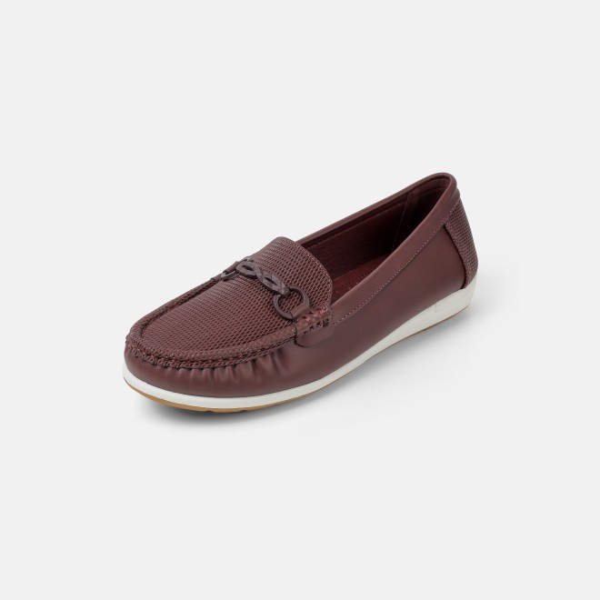 Mochi Women Maroon Casual Loafers (SKU: 31-852-44-36)