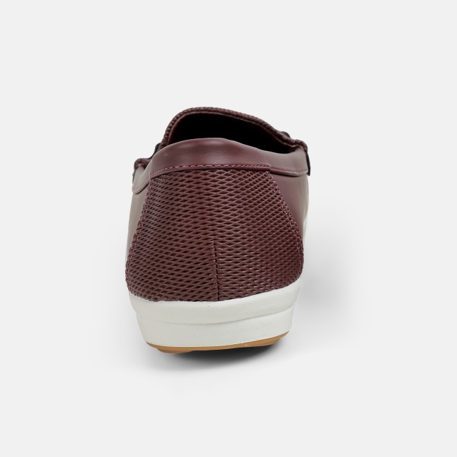 Mochi Women Maroon Casual Loafers (SKU: 31-852-44-36)