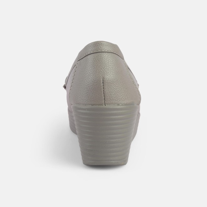 Mochi Women Grey Casual Loafers (SKU: 31-855-14-38)
