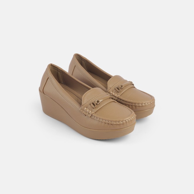 Mochi Women Brown Casual Loafers (SKU: 31-855-12-36)