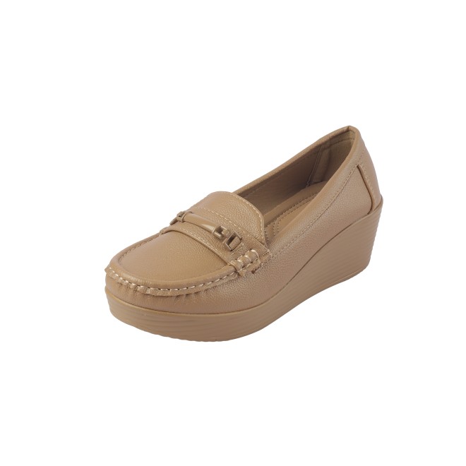 Mochi Women Brown Casual Loafers (SKU: 31-855-12-36)