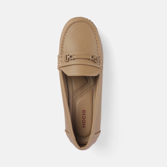 Mochi Women Brown Casual Loafers (SKU: 31-855-12-36)