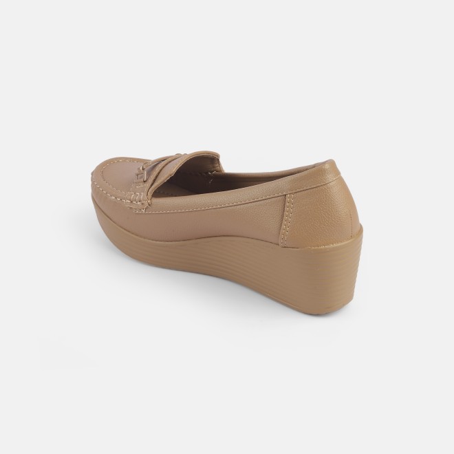 Mochi Women Brown Casual Loafers (SKU: 31-855-12-36)