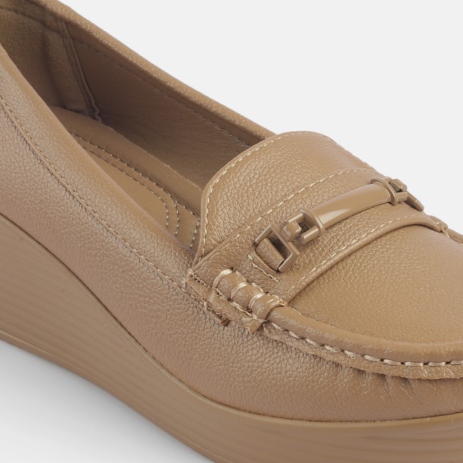 Mochi Women Brown Casual Loafers (SKU: 31-855-12-36)