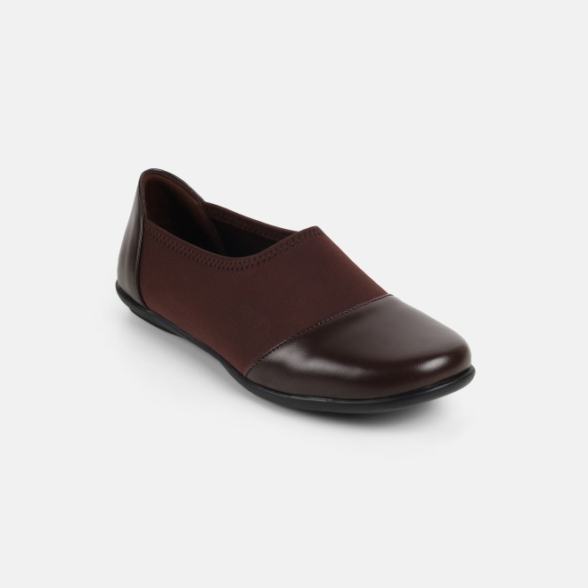 Mochi Women Brown Casual Ballerinas