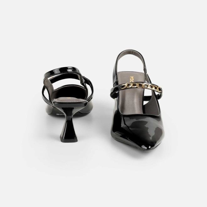 Mochi Women Black Formal Sandals (SKU: 31-876-11-37)