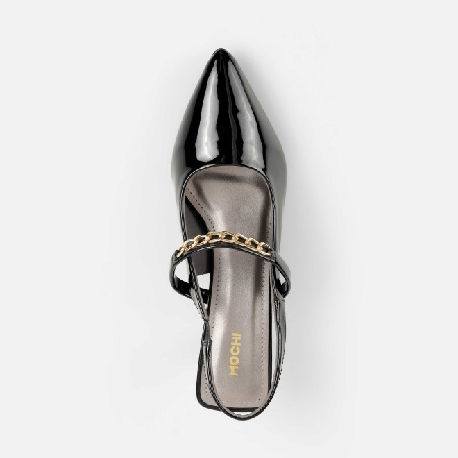Mochi Women Black Formal Sandals (SKU: 31-876-11-37)