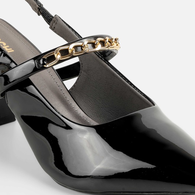 Mochi Women Black Formal Sandals (SKU: 31-876-11-37)