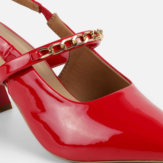 Mochi Women Red Formal Sandals (SKU: 31-876-18-37)