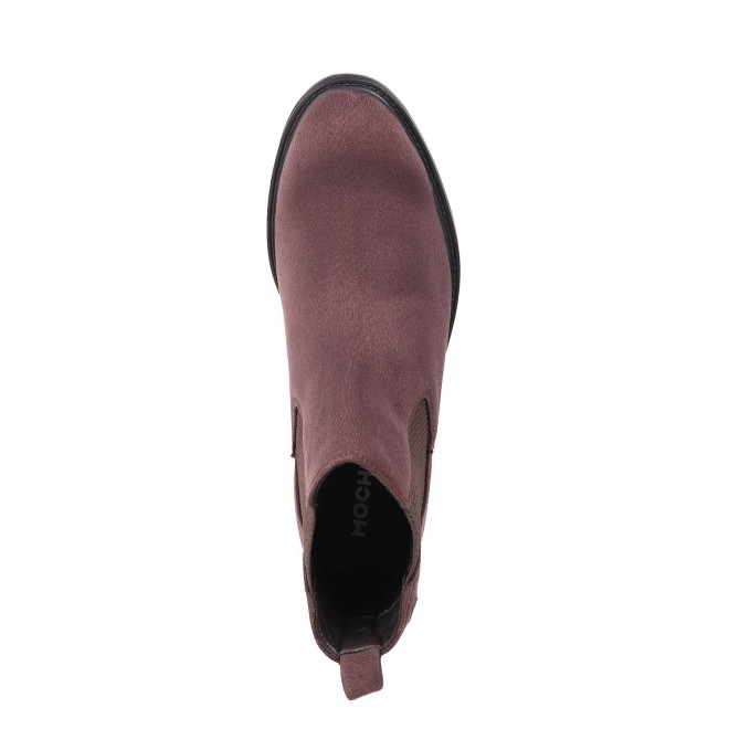 Mochi Women BrownSuede Casual Boots (SKU: 31-88-35-36)