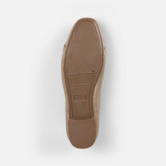 Mochi Women Gold Casual Ballerinas (SKU: 31-881-15-36)